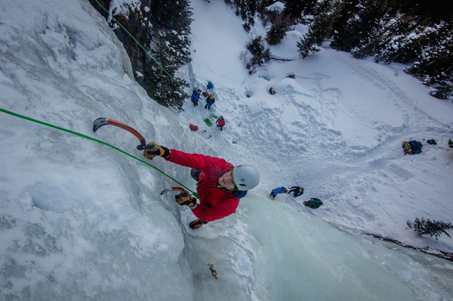 Courtesy Bozeman Ice Fest Hyalite Canyon Ice Climbing