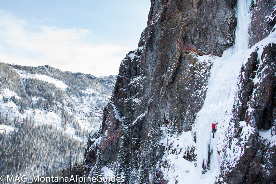 Courtesy Montana Alpine Guides Hyalite Canyon Ice Climbing