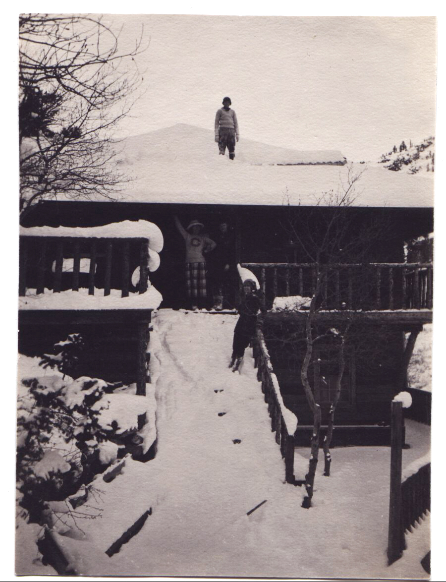 Photo courtest Gallatin County Pioneer Museum bear canyon, cross-country skiing, bozeman