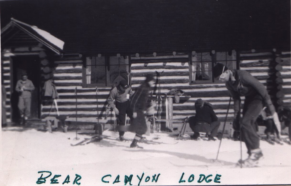 In 1941, a time when scarlet fever took lives across the nation and Hitler and the Nazis dominated the headlines, Bozemanite Kay Widmer was writing a weekly column for the Chronicle entitled “Dope on the Slope.” The column told the tales of skiing at Bear Canyon. Widmer wrote of Shep, the skiers’ mascot famous for running in circles and demanding that anyone throw him a stick. She wrote of hard-luck skiers, trail conditions, the “weather dope,” best- and worst-dressed skiers, and events at the ski hill. It’s hard to believe that over 50 years ago, skiers in Gallatin County had something we lack today, but they did—public night skiing. For a short time, railroad flares were used to light up sections of the run. Albeit exciting, this was exceptionally dangerous as skiers raced beyond flares and into pitch-black darkness. Bear canyon, cross-country-skiing, bozeman