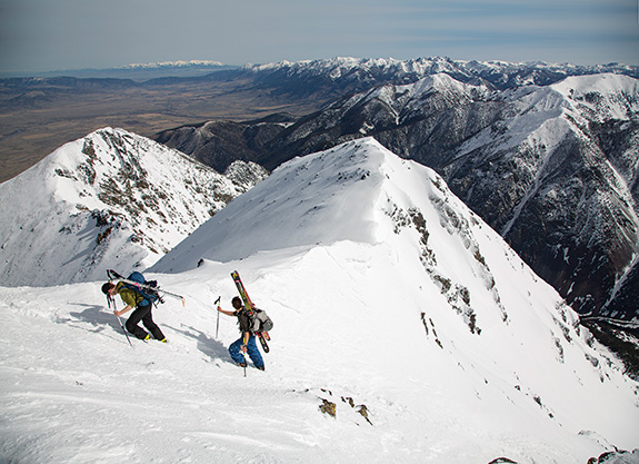 Photo by Simon Peterson emigrant peak, skiing