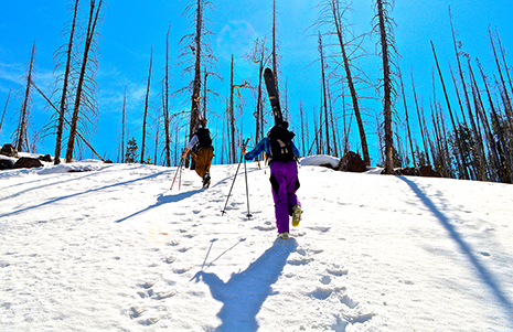 Photo by David Tucker Backcountry Skiing Montana