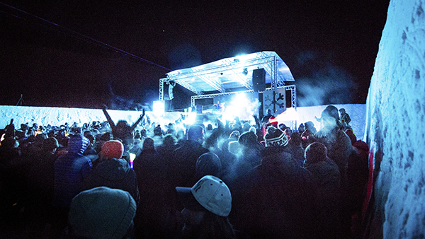 photo courtesy Big Sky Resort Big Sky Sno-Bar Outside Bozeman Music