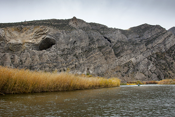 Photo by Craig Hergert Jefferson River, Canoe, Fishing, Fall