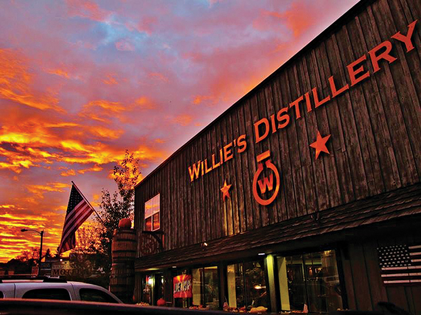 photo courtesy Willie's Distillery Willie's Distillery