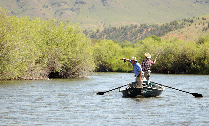 photo by Joe Irons drift boat beaverhead fish