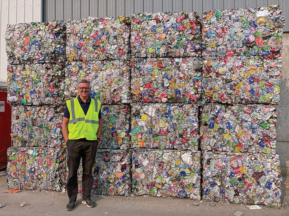 recycling, cans, bozeman waste, logan landfill