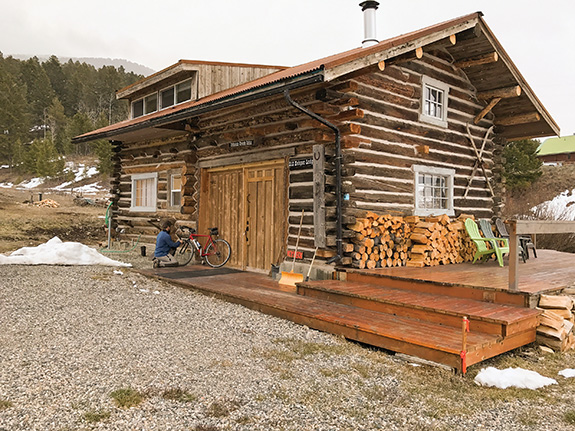 Photo by Ali Ramirez Johnson Creek Cabin, West Yellowstone