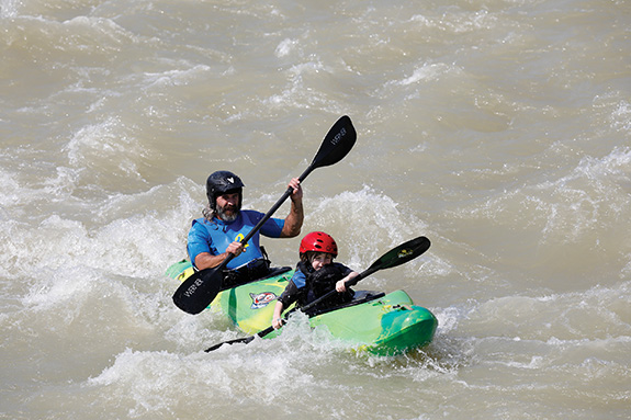 Photo by Bob Kennedy Dave Schroeder, Gallatin River, Whitewater Kayaking