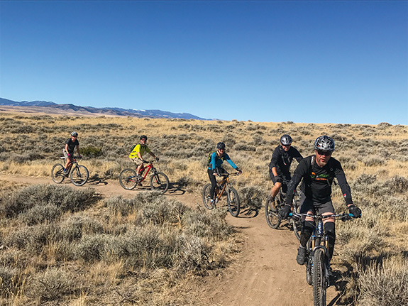 Photo by Chris MacIntosh Tim Hawke, Copper City Trails, Southwest Montana Mountain Bike Association