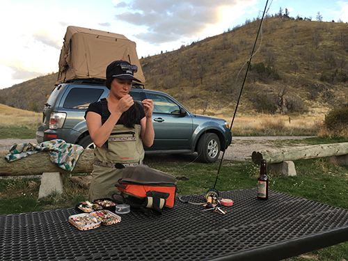 Photo by David Tucker Bozeman Fly Fishing, Madison River, Tepui Tents