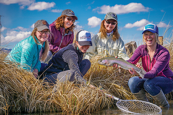 Photo by Ed Coyle Damsel Fly Fishing, Bozeman, Montana