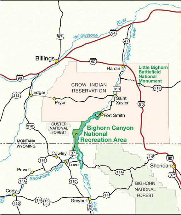 Bighorn Canyon National Recreation Area, Bozeman, Montana