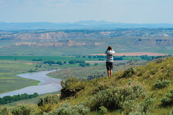 Photo by Reid North American Prairie Reserve, PN Ranch, Bike Touring