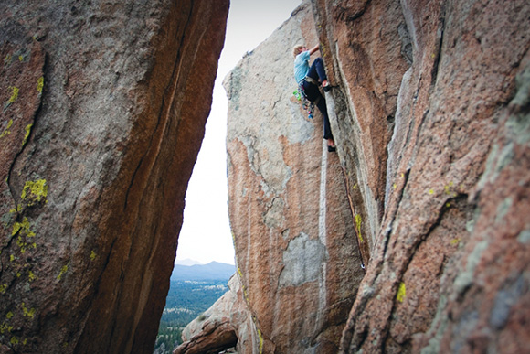 Photo by Ryan Krueger Boulder Batholith, Butte Climbing