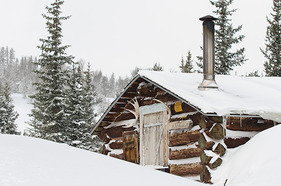 Photo by Ryan Turner Backcountry Skiing, Big Sky, Yellow Mule Cabin