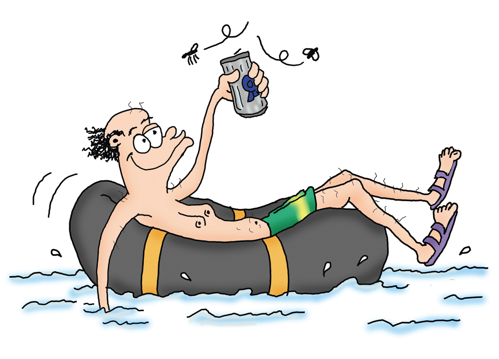 Illustration by Blaise Arsenault mosquito, safety, flora, fauna