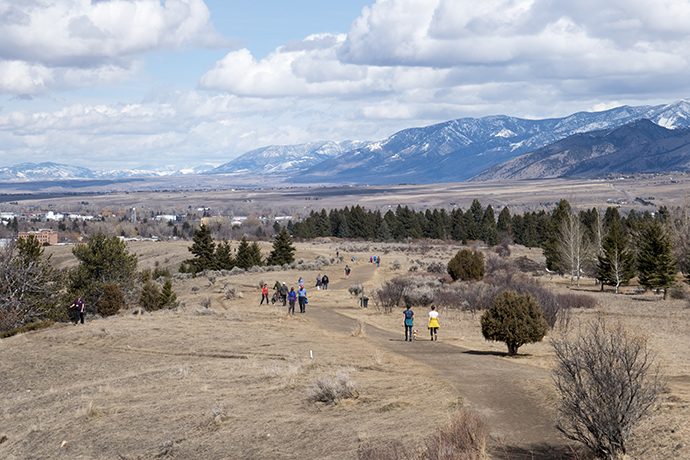photo by Simon Peterson petes hill trail outside bozeman