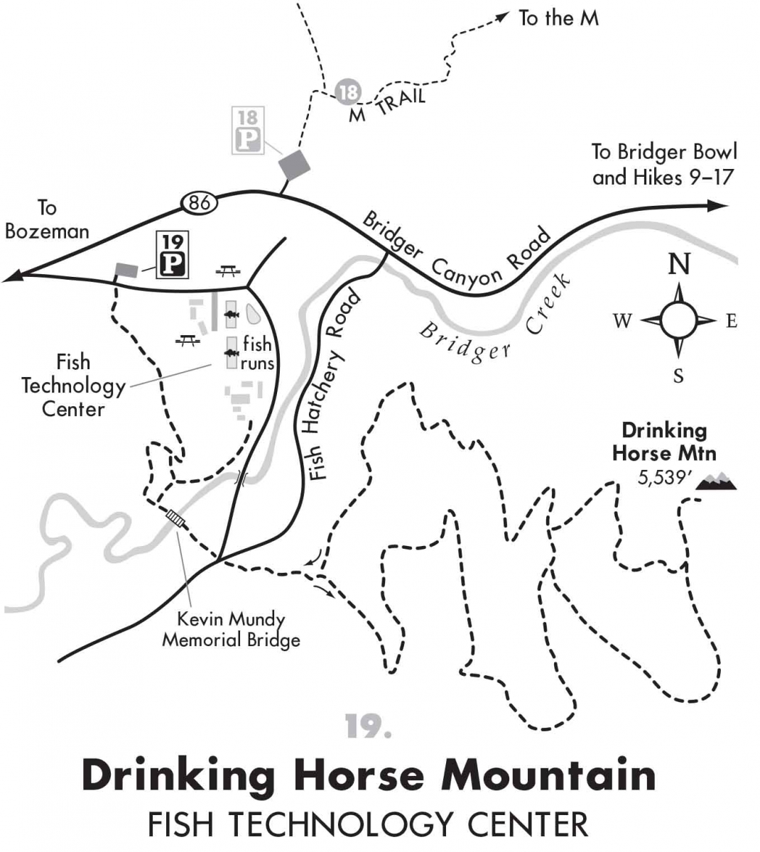 Robert Stone's Drinking Horse Map Robert Stone's Drinking Horse Map