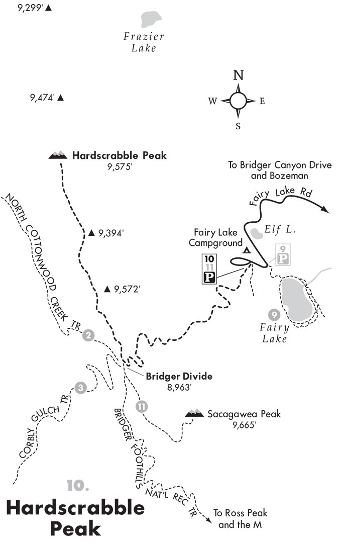 Robert Stone's Hardscrabble Peak Map