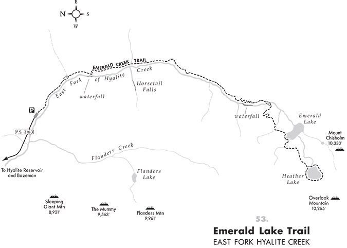 Robert Stone's Emerald Lake Map Robert Stone's Emerald Lake Map