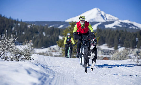 Photo by Bob Allen Fatbiking, Big Sky