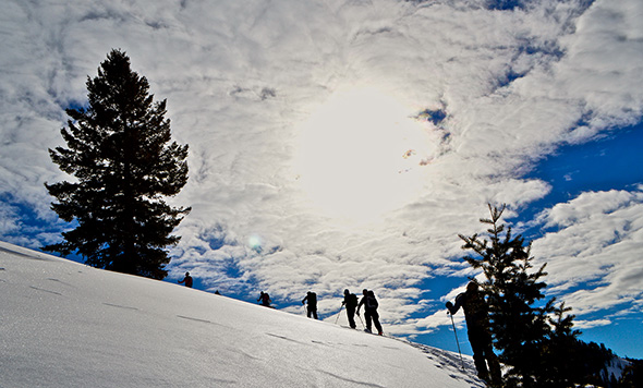 Photo by David Tucker Big Sky Backcountry Guides, Yellowstone Park