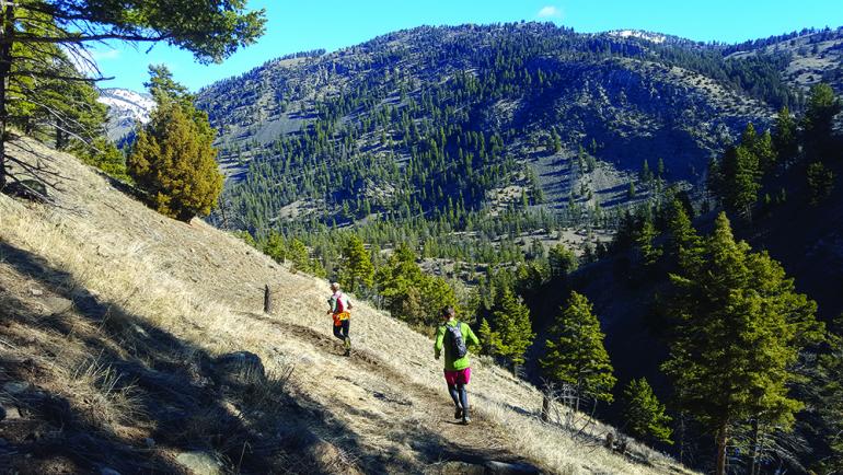 photo by Anthony Pavkovich running, black canyon, yellowstone