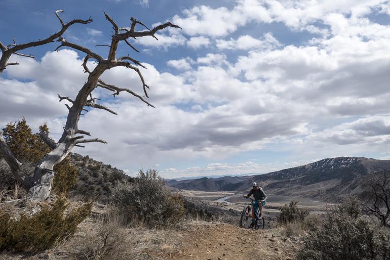 photo by Simon Peterson Mountain biking at Lewis and Clark Caverns