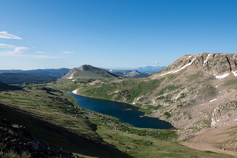photo courtesy MOTBD fishing, alpine lake, summer, mountains