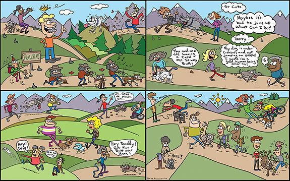 Illustration by Blaise Arsenault Bozeman, Dog Parks, Dogs, Pets