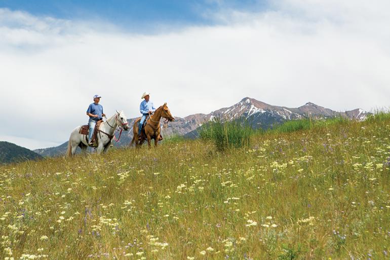 Photo by Charla Thompson CB Cattle Ranch, Madison Valley