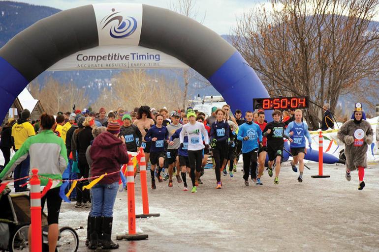 Photo courtesy Huffing for Stuffing Huffing for Stuffing, Gallatin Valley Food Bank