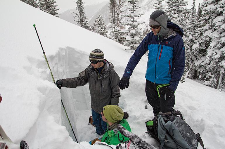 Photo by Drew Pogge Bridger Mountains Avalanche, Gallatin National Forest Avalanche Center