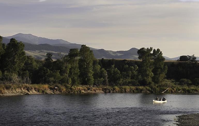 Photo by Erik Petersen Canoe, boating, Montana, wilderness, igniting the passion