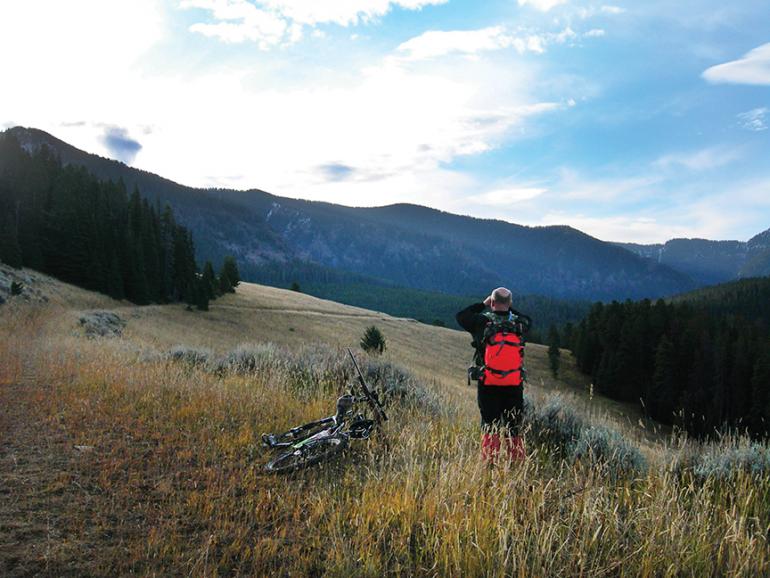 Photo by Greg Beardslee Mystic Lake, Mountain biking, Hunting