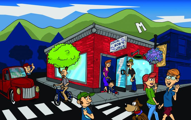 Illustration by Jason Williams Bozeman Code, know the code, how to live in bozeman, bozeman rules