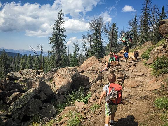 Photo by Melissa Doar Windy Pass, Windy Pass trail, hiking, family, Outside Bozeman