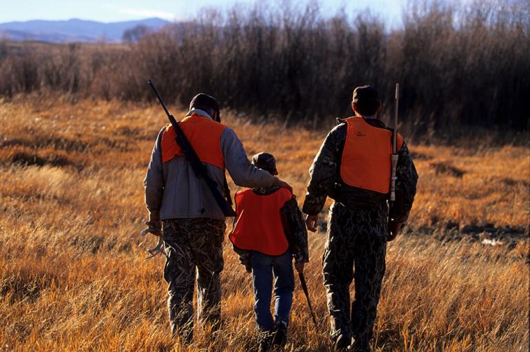 hunting, learning to hunt, hunt with kids