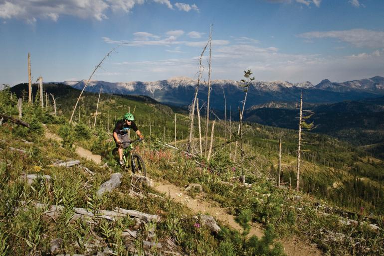 Photo by Ryan Krueger bike trails, where to bike around Bozeman,