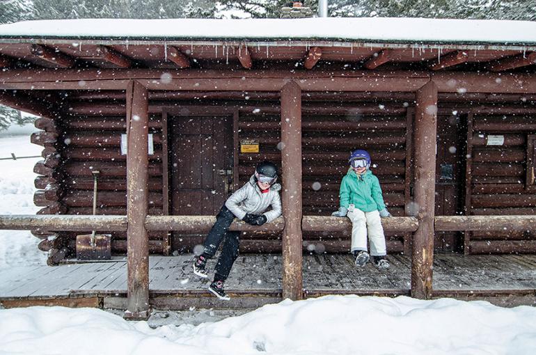 Photo by Ryan Turner  Forest Service cabin, camping, Montana camping