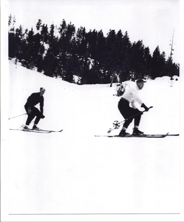 Photo Courtesy Gallatin County Pioneer Museum Bear Canyon, Cross-Country Skiing, Bozeman