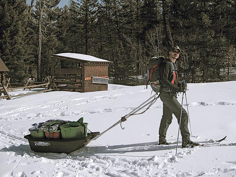 Photo by Sam Heraldson  Forest Service cabin, Montana camping