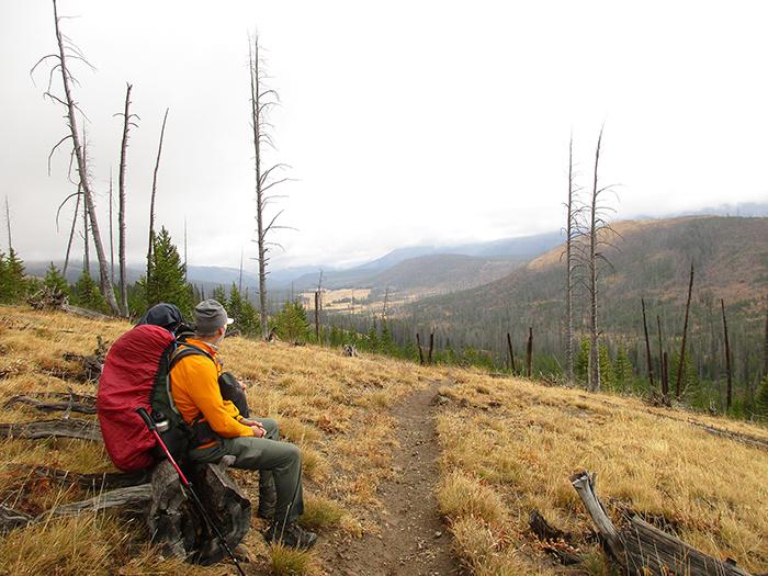 Photo by Vicki Sielaff Yellowstone Park, Fall Backpacking