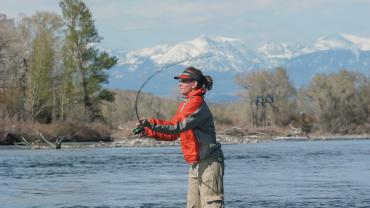 Lower Yellowstone fishing
