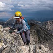 Climbing Beehive Basin