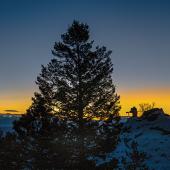 Photo by Corey Hockett Hunting prairie sunrise