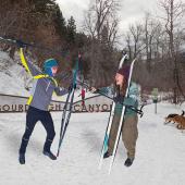 Classic vs skate skiing nordic face off