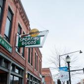 Sporting goods downtown schees