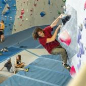 Photo by Jack Taylor Climbing at Spire